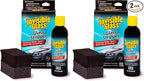 91411 Glass Stripper – Hard Water Spot Remover – Strips Coatings, Waxes, Oils & Road Film – Preps Windshields for Rain Repellent & Ceramic Coating, 4 Fl Oz (Pack of 2)