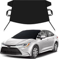 Snow Cover for Toyota Corolla | Premium Windshield Cover for Ice and Snow | Heavy-Duty 600D Oxford Fabric with S-Hook Elastic Straps | Waterproof & Sag-Proof