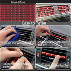 27 PCs Red Bling Car Accessories Set for Women, Steering Wheel Covers Universal Fit 15 Inch, Bling License Plate Frame, Bling Phone Holder, Bling Car Coasters (Red Diamond)