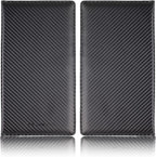 Car Registration and Insurance Card Holder, Vehicle License Document Glove Box Compartment Organizer, Interior Car Accessories for Women Men (Carbon Fiber Black)