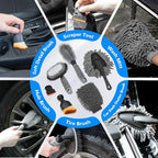 Car Wash Detailing Kit with Foam Gun, Car Cleaning Kit Set,Car Wash Brush with Long Handle, Large Folding Bucket for Interior Exterior Car Wash Supplies, Car Gift Set Gray