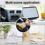 Car Detailing Brushes, Car Interior Dust Sweeping Soft Brush, Soft Bristles Brush Cleaning Tool for Automotive Dashboard, Air Conditioner Vents, Computer, Scratch Free(White)