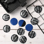 120 Pcs Heavy Duty Tire Patches Radial Patch Round Fast Repair Cold Tyre Puncture Repair Kit for Car Truck Motorcycle Automobile Bike Inner Tire (45 mm)