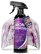Iron Remover for Car Detailing – Color-Changing Formula for Brake Dust & Iron Build-Up | Safe for Paint, Wheels & Coatings | pH Neutral Spray – 16 fl. oz.
