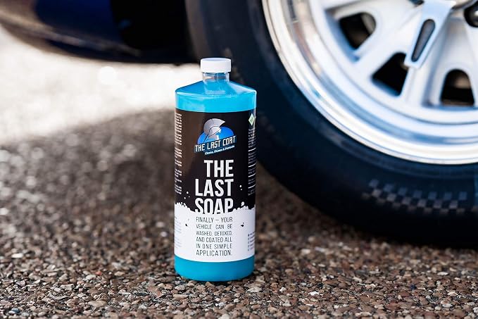 Ceramic Car Wash Soap & Shampoo 32 oz – pH Neutral Ceramic Coating Maintenance Soap with Hydrophobic Protection for Foam Cannon & Bucket Wash, Cars, Trucks, RVs & Boats