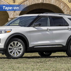 Window Visors Rain Guards for 2020-2026 Ford Explorer, Out-Channel Window Vent Wind Deflectors Visors Shades for 20-26 Explorer