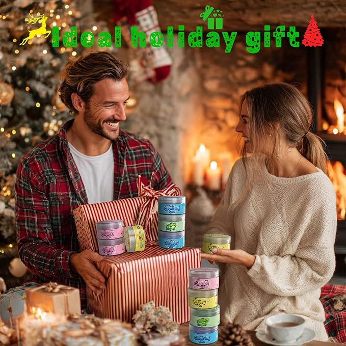 Car Cleaning Gel（4 Packs） Dust Cleaning Putty Universal Car Interior Cleaner Keyboard Dust Remover Car Slime Gifts for Men Women Girl