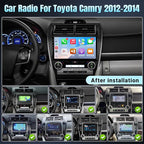 Car Radio for Toyota Camry 2012 2013 2014(JBL Version) with Carplay Android Auto, 10.1IN Screen for Camry Car Stereo with GPS Backup Camera (for Toyota Camry 2012-2014 with JBL)