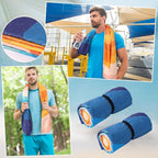 Car Seat Towel Covers Christmas Car Accessories Gifts Athletic Running Towel Performance Microfiber Post Workout Sweat Washable Cover Non Slip for Seat Outdoor Sport (Boho)