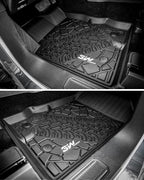 3W Floor Mats & Cargo Liner Fit for 2021-2025 2026 Ford Bronco 2 Door All Weather TPE Car Accessories Custom Fit Floor Liner and Full Set Car Mats (Not for Bronco Sport & Rubberized Floor)