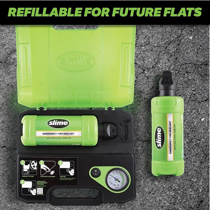 50159 Flat Tire Repair Kit, Smart Spair Ultra, All-in-one Solution, Repairs and Inflates, Truck/SUV, 15 Min Fix