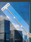 Cleaning Brush for Window Screen, Screen Cleaner Tool, 2 in 1 Mesh Screen Cleaning Brush, Small Brush for Patio, Door, Porch Screens, White &Grey Brush Cleaners for Screen
