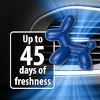 Little Pup 96603 Ocean Splash Scent, Car Air Freshener, Clips to A/C Air Vent, Alcohol-Free Fragrance Oil, Non-Hazardous and Non-Toxic Plastic, Set of 1