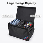Non-slip Car Organizer, Multi-Use Collapsible Car Storage Box, Portable Auto Cargo Storage Bin for Car SUV Truck, Waterproof Outdoor Camping Picnic Storage Container