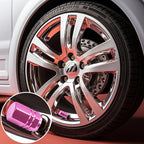 8PCS Tire Valve Stem Caps, with Rubber O-Ring, Corrosion Resistant Leak-Proof, Aluminum Alloy Universal Wheel Valve Covers for Cars, SUV, Trucks, Bikes, Motorcycles, Bicycles(Pink)