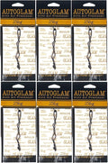 Tyler Candle Company Diva AutoGlam Auto Air Fresheners – Set of 6 – Long-Lasting Luxury Car Air Freshener – Warm Fruity Floral Scent with Amber & Chocolate – Individually Wrapped