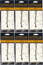 Tyler Candle Company Diva AutoGlam Auto Air Fresheners – Set of 6 – Long-Lasting Luxury Car Air Freshener – Warm Fruity Floral Scent with Amber & Chocolate – Individually Wrapped