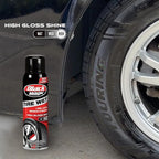 120270 Tire Wet Spray, Weather & Rinse-Resistant Formula that leaves Tires looking Wet, Black & Glossy in One Spray, 14.5 Fl. Oz. (Pack of 2)