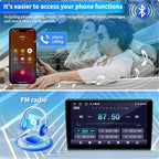 Car Stereo Radio for Jeep Wrangler JK Compass Grand Cherokee Dodge Ram 1500, Android 12 OS 2GB+64GB, 10 inch IPS Touchscreen Support Wireless CarPlay Android Auto GPS Bluetooth FM SWC