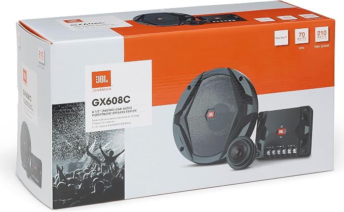 GX608C 210 Watt 6-1/2" 2-Way GX Series Complete Component System