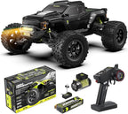 1/10 Brushless RC Cars, 50+ MPH, 4WD Trucks, Carbon Fiber, Ages 8+ | 60A ESC Monster Trucks, 3650 2650KV Brushless Motor, 3S LiPo, Gyro, CNC Central Differential, 11KG Metal Servo with 7075 Gear