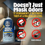 Odor Eliminating Aerosol Fogger, Black Frost Scent - 3 oz Single Can For Cars, Trucks, And SUVs - Set-And-Forget Interior Deodorizer Neutralizes Smoke, Pet, Gym, And Food Odors & More