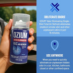 Air Freshener Odor Eliminator, 2oz Single Shot Total Air Refresh & Car Air Freshener – Original – 4 Pack