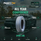 Sport Line All-Season Passenger Car Performance Radial Tire-225/60R17 225/60/17 225/60-17 99H Load Range SL 4-Ply BSW Black Side Wall UTQG 420AA