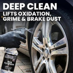 LANE'S New Aluminum Car Wheel Cleaner and Brightener | 16oz (Pack of 1) | Acid Rim Cleaner, Shines & Eliminates Hard Scrubbing | Brake Dust, Oxidation & Rust Remover for Cars, SUVs, Trucks, and More