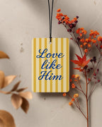 Christian Car Air Freshener 6 Pcs Coconut Scented, Strawberry Religious Bible Car Accessories Mirror Decor for Women, Girly Christian Hanging Air Freshener for Cars Closet Drawer Books