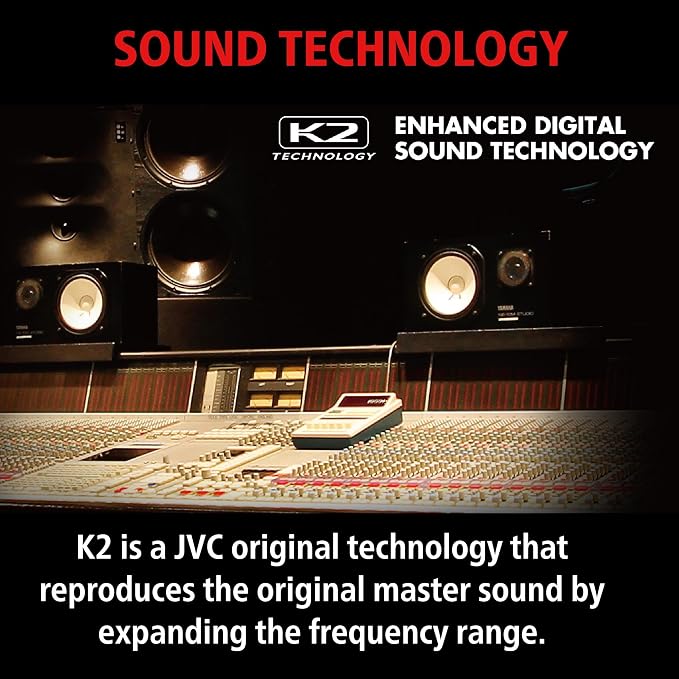 KD-SR87BT Single DIN Car Stereo with CD Player & Bluetooth, 200W Digital Stereo Receiver, Dual Phone Connection, 13-Band EQ, AM/FM Radio, 1.5A USB & AUX, High Contrast LCD, Spotify Control