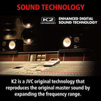KD-SR87BT Single DIN Car Stereo with CD Player & Bluetooth, 200W Digital Stereo Receiver, Dual Phone Connection, 13-Band EQ, AM/FM Radio, 1.5A USB & AUX, High Contrast LCD, Spotify Control