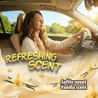 Little Pup 96602 Vanilla Scent, Car Air Freshener, Clips to A/C Air Vent, Alcohol-Free Fragrance Oil, Non-Hazardous and Non-Toxic Plastic, Set of 1