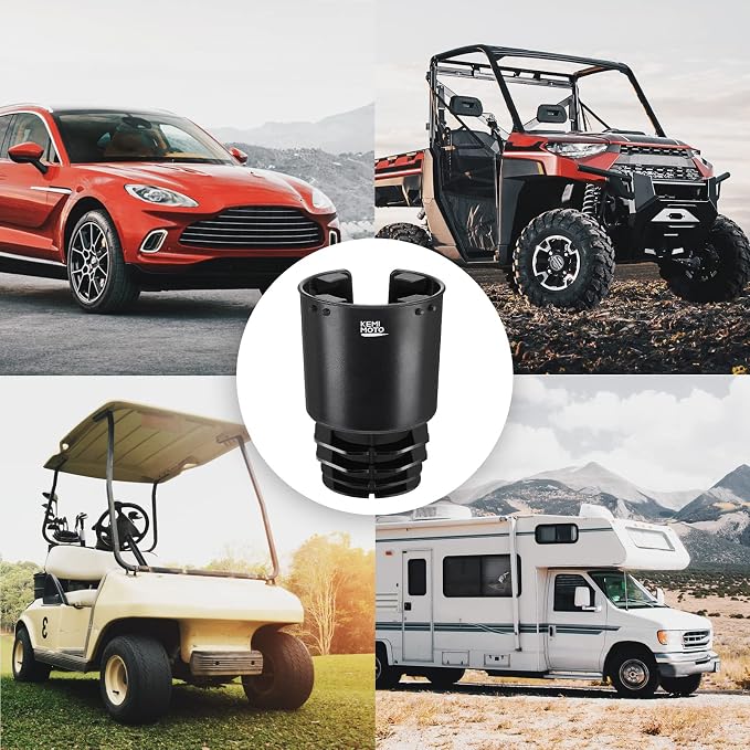 Universal Cup Holder Expander Compatible with Hydro Flask, Yeti, 18-40oz 3.0in-3.8in Diameter Bottles - fit 3.2in Diameter Cup Holder for Car, RV, Truck, UTV, Golf Cart