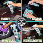 Swift Wipe Sprayable Waterless Car Wash Spray - Spray and Wipe to Safely Clean and Shine Cars, Trucks, Motorcycles, RV & More, High Lubrication Formula, 16 oz