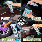Swift Wipe Sprayable Waterless Car Wash Spray - Spray and Wipe to Safely Clean and Shine Cars, Trucks, Motorcycles, RV & More, High Lubrication Formula, 64 oz