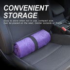 Waterproof Car Towel Seat Covers Front Seats for After Gym Workout,Auto Universal Interior Sweat Towels Cloth Bucket Carseat Cover Protector for Trucks SUV RV Boat Van (Purple)