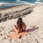 2 Pack Microfiber Beach Towel, Quick Dry Travel Towel Large Sand Free Towel for Beach, Camping, Swim Pool, Gym, Sports& Yoga 71"x32", Palm