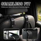 Car Seat Hooks for Headrest 4 Pack, Car Seat Back Storage Hook, Universal Vehicle Headrest Hanger for Purse, Handbag, Coat, Umbrella, Grocery Bags, Practical Interior Accessories