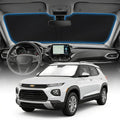for Chevrolet Chevy Trailblazer Windshield Sun Shade Cover - Custom Fit Trailblazer Accessories 2021-2025 2026 Sunshade Foldable UV Protection & Heat Shield Sun Visor Accessories