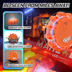 3‑Pack LED Road Flares | DOT Compliant Emergency Lights for Vehicles with Batteries, Whistle & Case | Flares Emergency Road | Emergency Flares | Perfect For Gifting or Everyday Roadside Safety