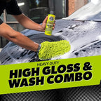 Car Wash And Interior Detailing Kit With Storage Bag Car Wash Soap, Wheel Cleaner, Interior Spray, Microfiber Towels And Wash Mitt