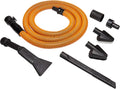 VT2534 7-Piece Auto Detailing Vacuum Hose Accessory Kit for 1 1/4 Inch Vacuums,Black
