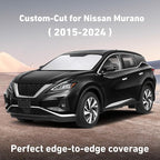 Windshield Sunshade Compatible for Nissan Murano 2015-2022 2023 2024, Sun Visor for Front Windshield & Window Sun Shade Cover, UV Heat Blocker & Protector, Car Accessories