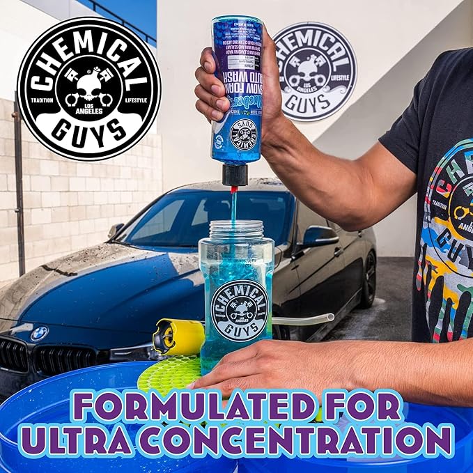 CWS21664 Blueberry Snow Foam Car Wash Soap (Works with Foam Cannons, Foam Guns or Bucket Washes), Safe for Cars, Trucks, SUVs, Jeeps, Motorcycles, RVs & More, 64 fl. Oz