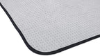 The Big One - Waffle-Weave Microfiber Drying Towel; Super Absorbent for Car Washes, Detailing, and More; Buttersoft Suede Edges; Scratch-Free, 450GSM, 25in x 40in, Grey