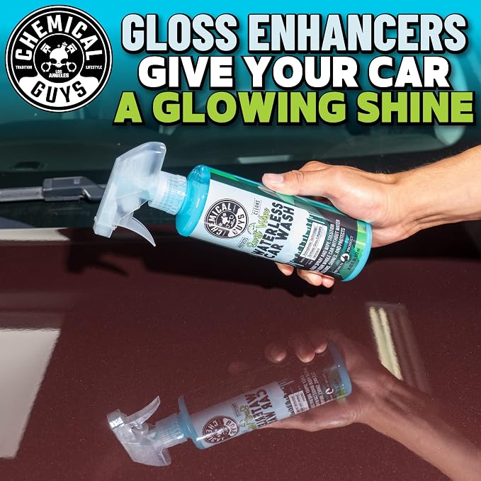 Swift Wipe Sprayable Waterless Car Wash Spray - Spray and Wipe to Safely Clean and Shine Cars, Trucks, Motorcycles, RV & More, High Lubrication Formula, 16 oz