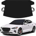 Windshield Snow Cover for Ice and Snow – Car Windshield Cover for Winter Frost, Ice & Snow Protection – Waterproof Frost Shield Windshield Protector for Cars, SUVs & Trucks (69x42 inches)