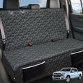 Dog Car Seat Covers for Back Seat,Waterproof Pet Bench Seat Covers for Trucks Ford f150/Ram1500/Nissan Frontier/Toyota Tacoma/GMC Canyon/Silverado Scratch Nonslip Truck Seat Cover for Dogs