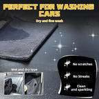 2-Pack Double-Twist Pile Microfiber Towels for Cars 1300 GSM Car Drying Towels (23.62" x 15.75") Ultra Absorbent Microfiber Towel, Streak-Free & Scratch-Free Car Cleaning Supplies with Edgeless Design